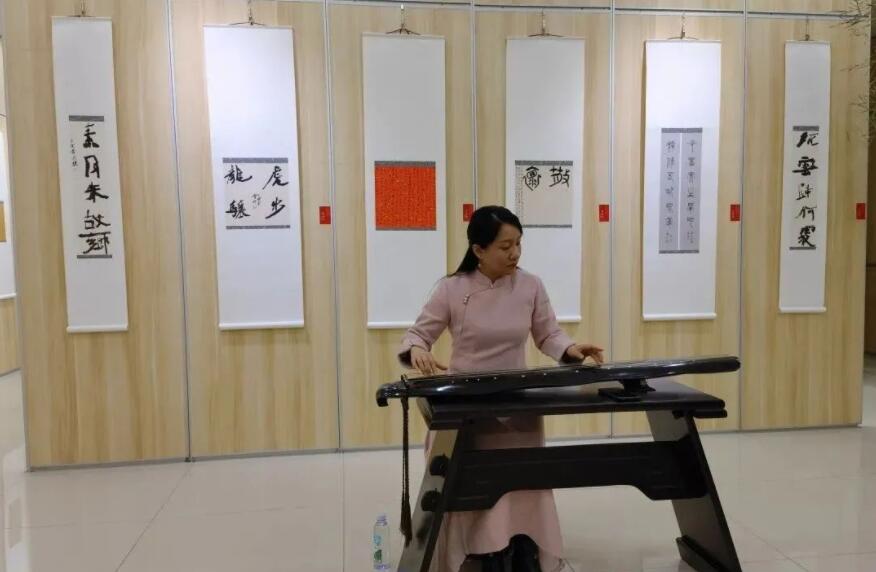 禮贊英雄 石家莊市橋西區吉語書法小品展的文化盛宴